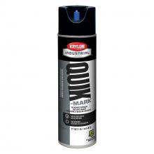 Krylon A03550007 - Krylon Industrial Quik-Mark Solvent-Based Inverted Marking Paint, Asphalt Black, 17 oz.