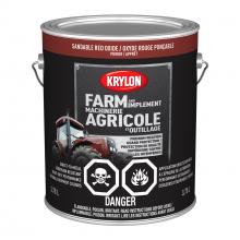 Krylon 419820008 - Krylon® Farm & Implement Paint Brush On, Red Oxide Sandable Primer, 3.78 L