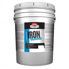 Krylon K11001802-20 - Krylon Industrial Iron Guard Water-Based Acrylic Enamel, Flat, Gray Primer, 5 Gallon