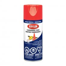 Krylon 431010007 - Krylon® Fluorescent Paint, Red Orange, 312 g