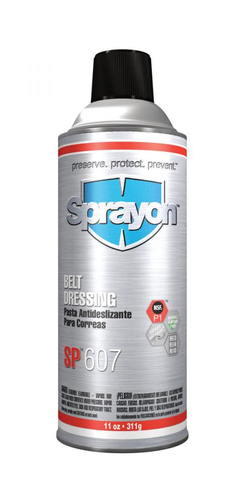 Sprayon SP607 Belt Dressing, 11 oz.<span class=' ItemWarning' style='display:block;'>Item is usually in stock, but we&#39;ll be in touch if there&#39;s a problem<br /></span>