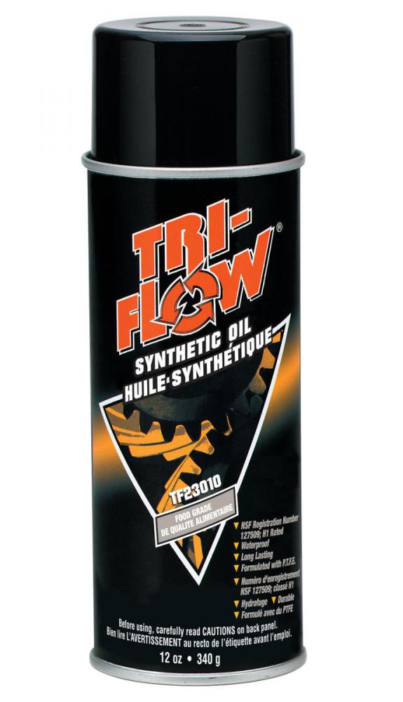 Tri-Flow High Performance Synthetic Food Grade Oil, 12 oz.<span class=' ItemWarning' style='display:block;'>Item is usually in stock, but we&#39;ll be in touch if there&#39;s a problem<br /></span>