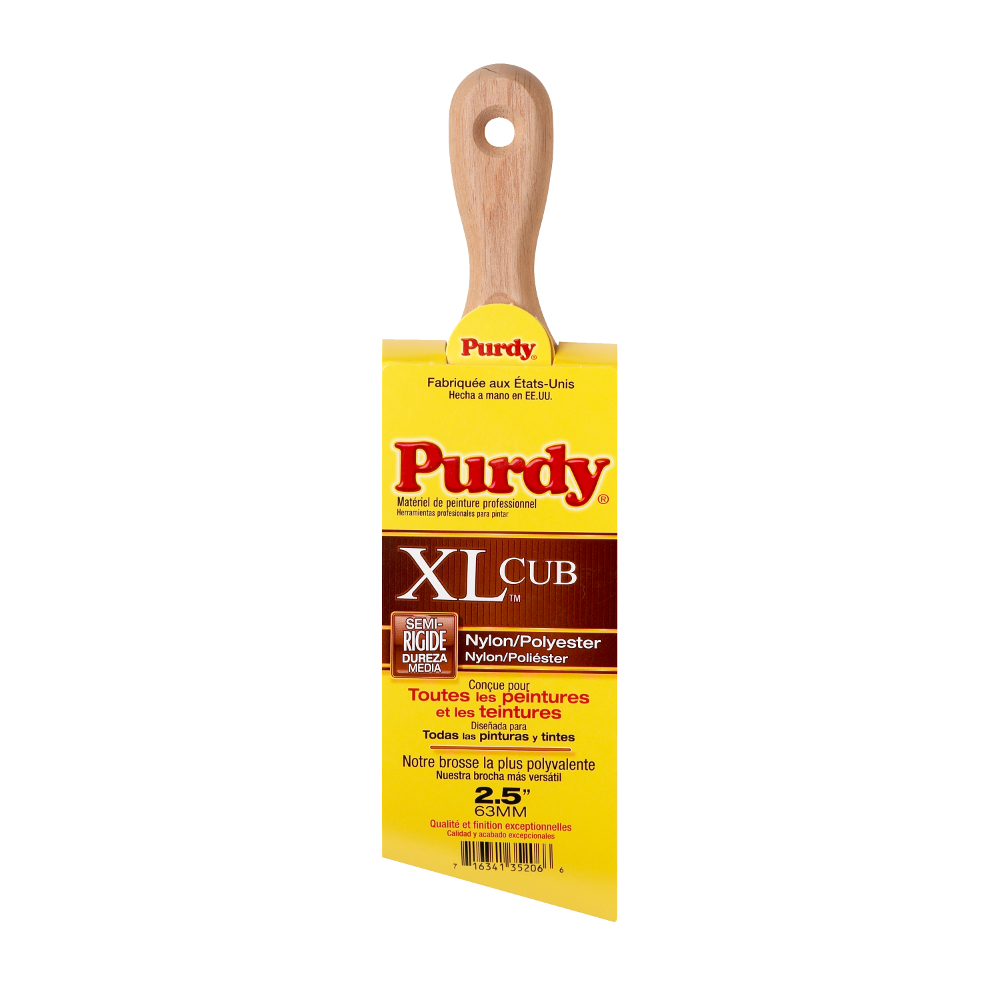 Purdy 2-1/2&#34; XL Cub Angular Trim Brush<span class=' ItemWarning' style='display:block;'>Item is usually in stock, but we&#39;ll be in touch if there&#39;s a problem<br /></span>