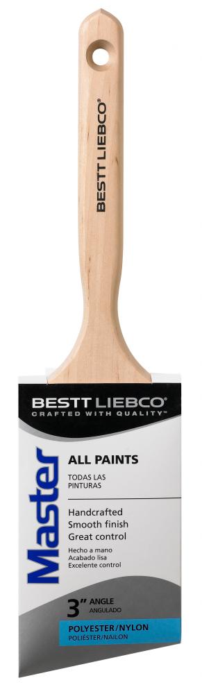 Bestt Liebco Master Polyester/Nylon Blend Trim & Wall Brush, 3 in.<span class=' ItemWarning' style='display:block;'>Item is usually in stock, but we&#39;ll be in touch if there&#39;s a problem<br /></span>