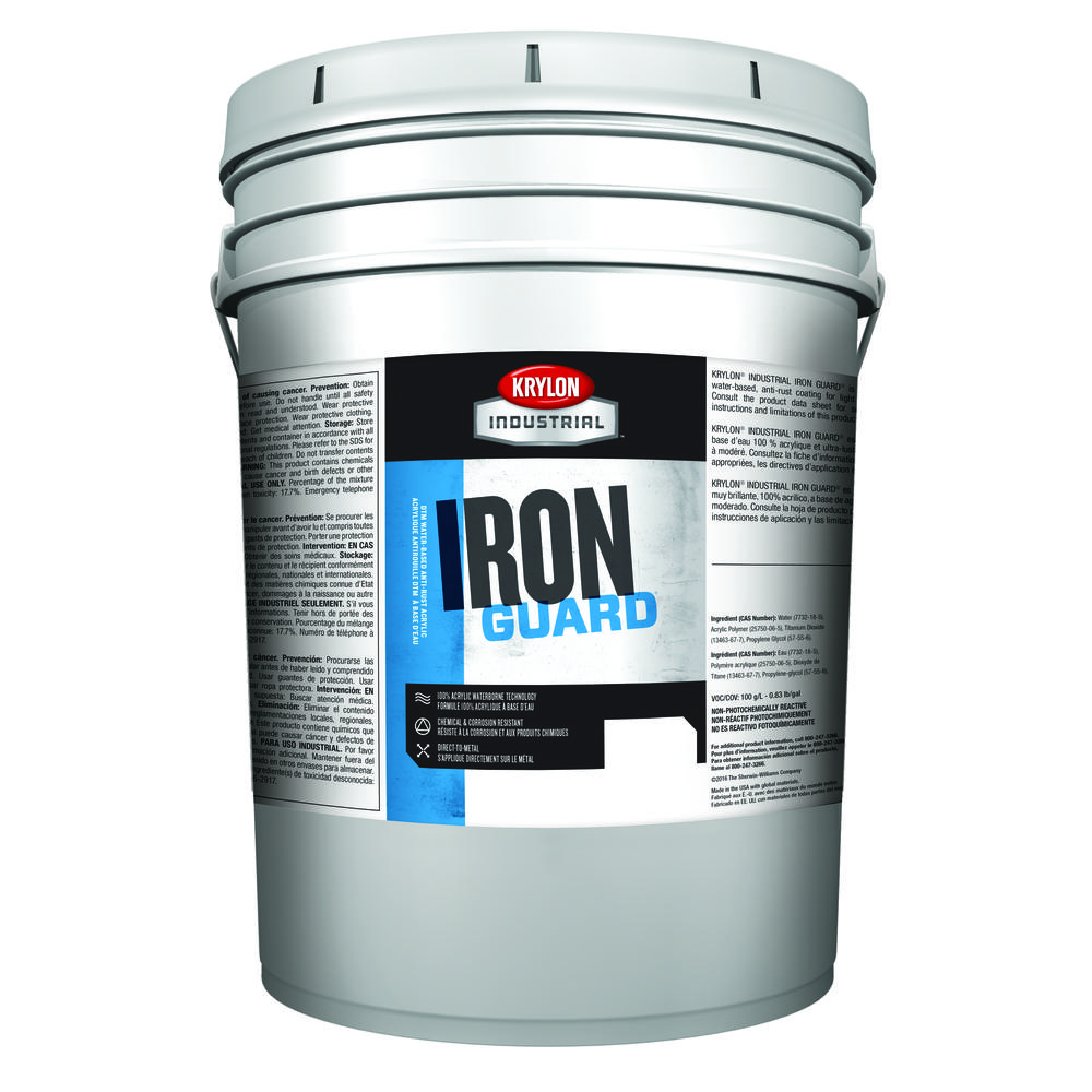 Iron Guard Water-Based Acrylic Enamel, Deep Base<span class=' ItemWarning' style='display:block;'>Item is usually in stock, but we&#39;ll be in touch if there&#39;s a problem<br /></span>