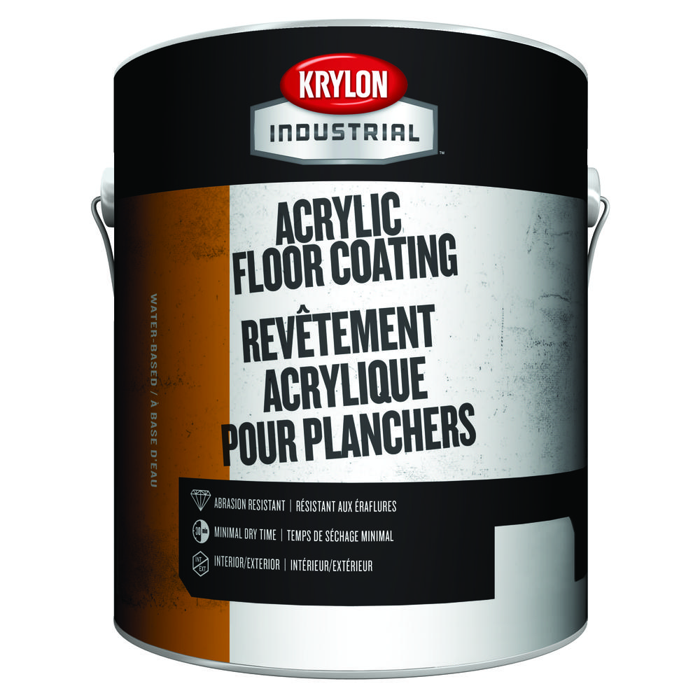 Krylon Industrial Floor Coating, Haze Gray, 1 Gallon<span class=' ItemWarning' style='display:block;'>Item is usually in stock, but we&#39;ll be in touch if there&#39;s a problem<br /></span>