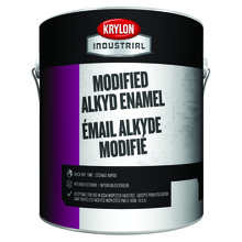 Krylon K00420113-16 - Krylon Industrial Modified Alkyd Enamel, Black, 1 Gallon