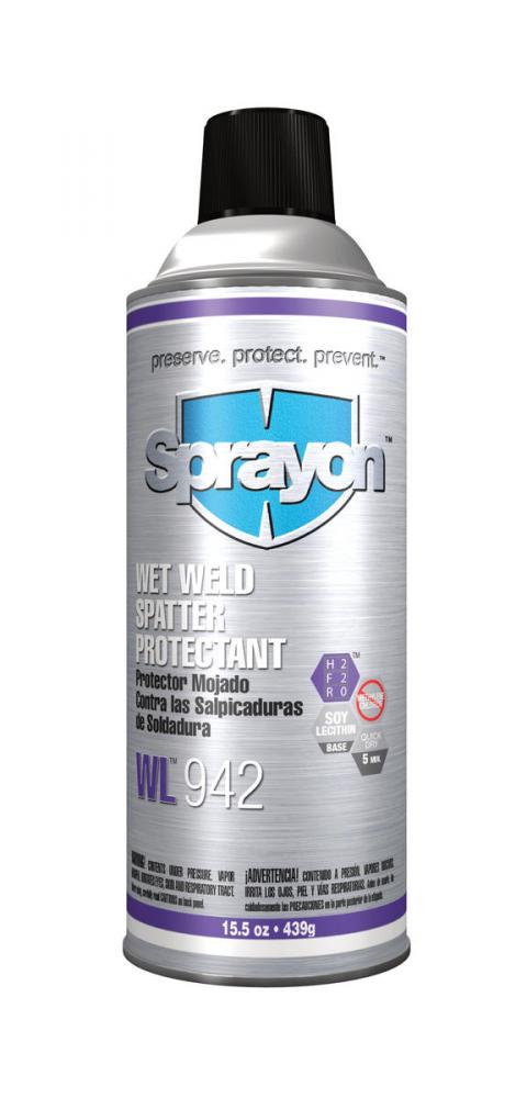 Sprayon WL942 Wet Weld Spatter Protectant, 15.5 oz.<span class=' ItemWarning' style='display:block;'>Item is usually in stock, but we&#39;ll be in touch if there&#39;s a problem<br /></span>