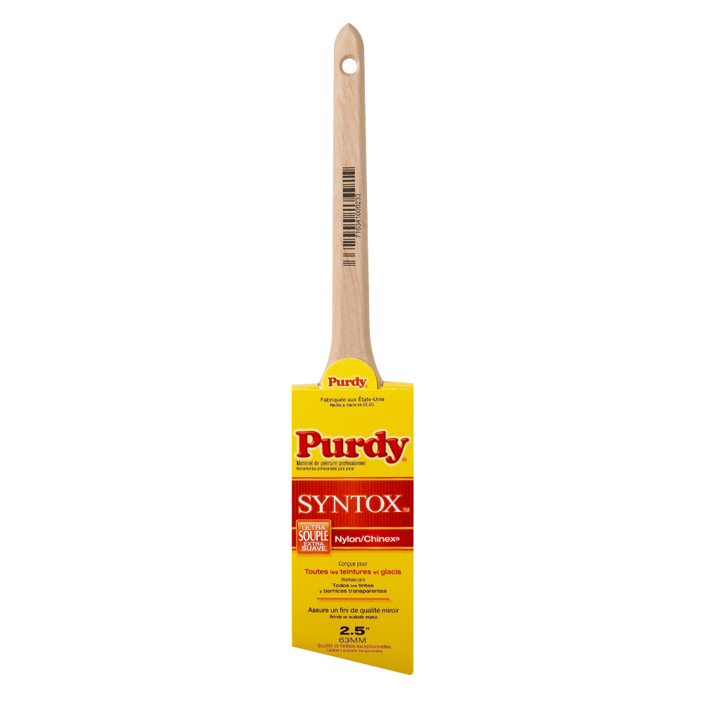 Purdy 2-1/2&#34; Syntox Angular Trim Brush<span class=' ItemWarning' style='display:block;'>Item is usually in stock, but we&#39;ll be in touch if there&#39;s a problem<br /></span>