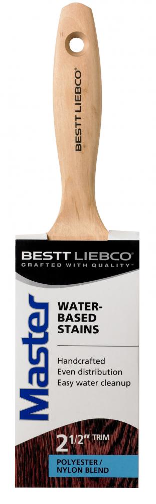 Bestt Liebco Master Water Based Stain Trim Brush, 2-1/2 in.<span class=' ItemWarning' style='display:block;'>Item is usually in stock, but we&#39;ll be in touch if there&#39;s a problem<br /></span>