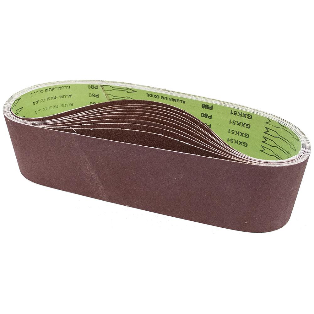 4&#34; x 36&#34; 80 Grit Sanding Belt - Bulk<span class=' ItemWarning' style='display:block;'>Item is usually in stock, but we&#39;ll be in touch if there&#39;s a problem<br /></span>