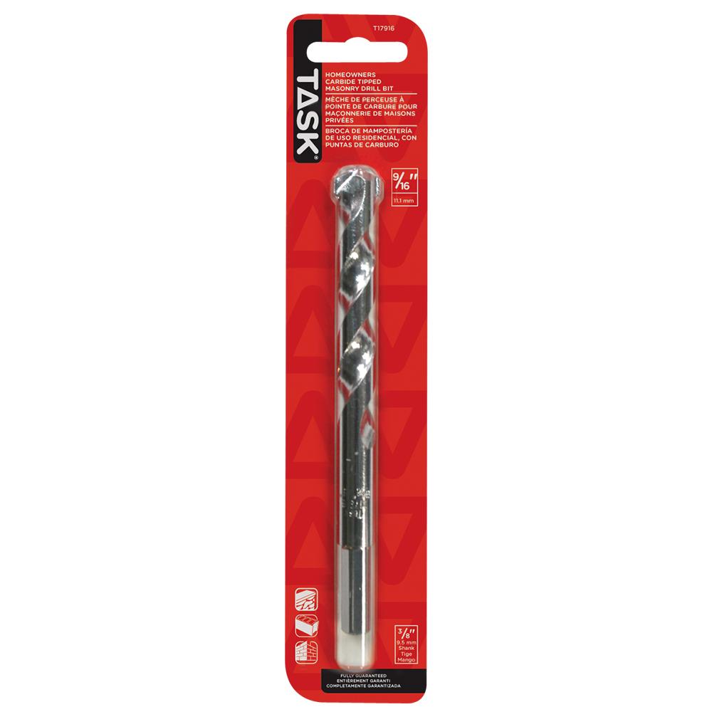 9/16&#34; Reduced Shank (3/8&#34;) Rotary Masonry Drill Bit<span class=' ItemWarning' style='display:block;'>Item is usually in stock, but we&#39;ll be in touch if there&#39;s a problem<br /></span>