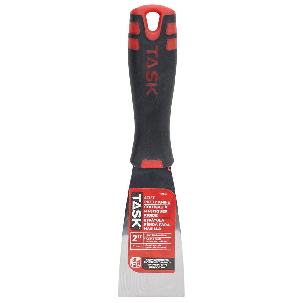 2&#34; Stiff High Carbon Steel Putty Knife with FlexFit Grip<span class=' ItemWarning' style='display:block;'>Item is usually in stock, but we&#39;ll be in touch if there&#39;s a problem<br /></span>