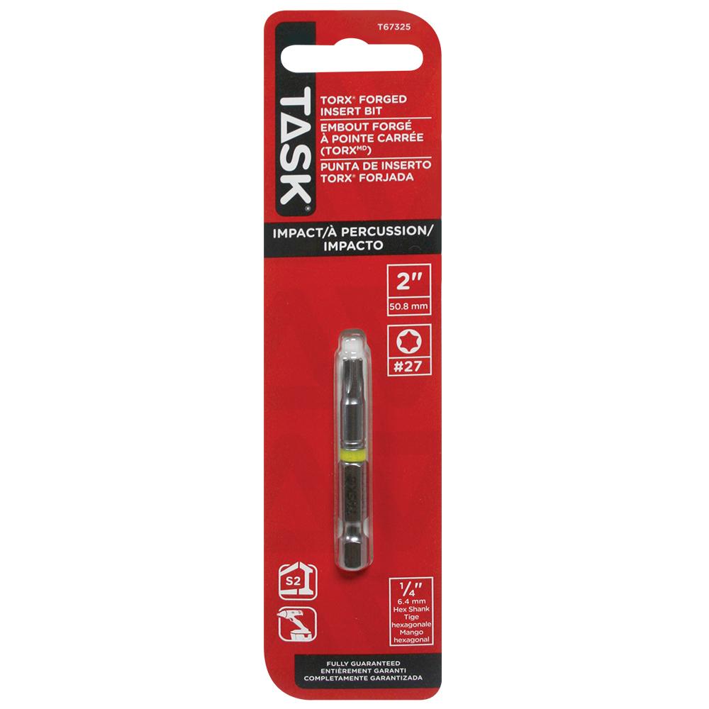 T27 Torx 2&#34; IMPACT Driver Bit<span class=' ItemWarning' style='display:block;'>Item is usually in stock, but we&#39;ll be in touch if there&#39;s a problem<br /></span>