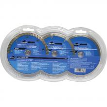 Task Tools 7413 - 3pc 4.5" Diamond Blade Set - Clamshell