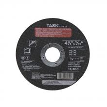 Task Tools 32042B - 4-1/2" x 3/32" 7/8" Arbor Metal Cutting Wheel - Bulk