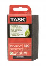 Task Tools SP63242 - SOLVENT FREE ECO 150 GRIT VERY FINE COMBINATION SANDING BLOCK - 1/PACK (REPLACES SP64296)