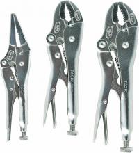 Task Tools T25501 - 3PC LOCKING PLIERS SET - 6", 7", 10"