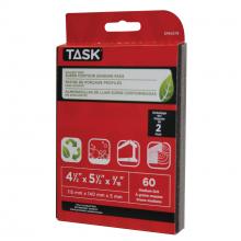 Task Tools SP64276B - Solvent Free Eco 60 Grit Medium Super Contour Sanding Pad - Bulk