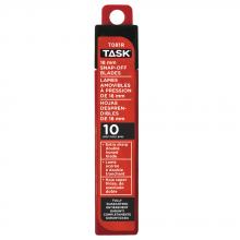 Task Tools T081R - 18 mm Snap-Off Blades - 10/pack