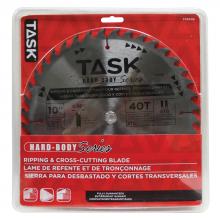 Task Tools T22406 - 10 40T ATB Hard Body Ripping & Cross-Cutting Blade - 1/pack