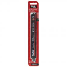 Task Tools T24506-3 - 9" 8/10 TPI 0.044" Reciprocating Blade for Metal Contours & Tubing - Fast - 3/pack