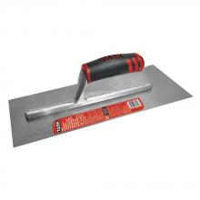 Task Tools T33934 - 12" x 4" Professional High Carbon Steel Finishing Trowel with FlexFit Grip