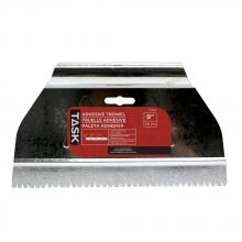 Task Tools T34230 - 9" (1/16" x 3/64" x 13/64") V-Notch Adhesive Spreader