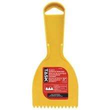 Task Tools T34305 - 3" (1/4" x 1/4") Plastic Saw Tooth Adhesive Spreader