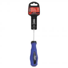 Task Tools T50202C - 1/8" Slotted 3" Soft Grip Screwdriver