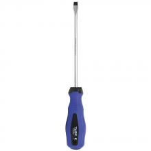 Task Tools T50220 - 1/4" Slotted 6" Soft Grip Screwdriver - Bulk