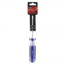 Task Tools T50402C - 3/16" Slotted 4" Elite Acetate Hard Grip Screwdriver with Electrician Tip