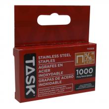 Task Tools T51056 - 5/16 (8mm) Stainless Steel Staples  1000/pack