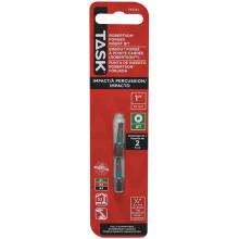 Task Tools T67231 - #1 ROB 1" IMPACT Driver Bit - 2/pack