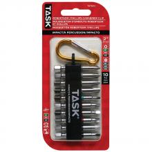 Task Tools T67921C - 10pc Mixed Rob/Phil IMPACT Carabiner Clip