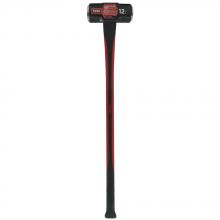 Task Tools T72320 - 12 lb. Sledge Hammer with Fiberglass Handle