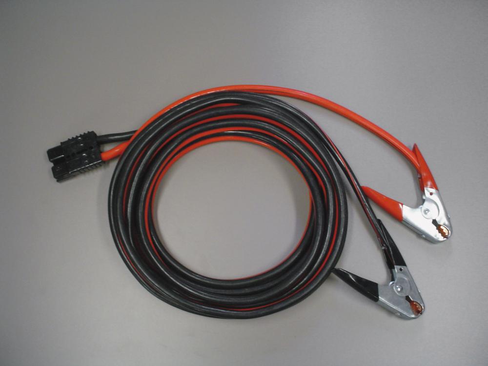 25-foot Battery Charge / Jump Start Cables with Plug<span class=' ItemWarning' style='display:block;'>Item is usually in stock, but we&#39;ll be in touch if there&#39;s a problem<br /></span>