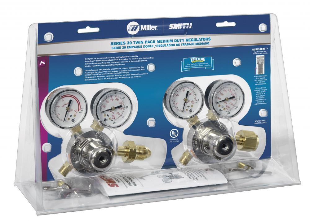 Single stage oxy/Acetylene Regulator Twin Pack<span class=' ItemWarning' style='display:block;'>Item is usually in stock, but we&#39;ll be in touch if there&#39;s a problem<br /></span>