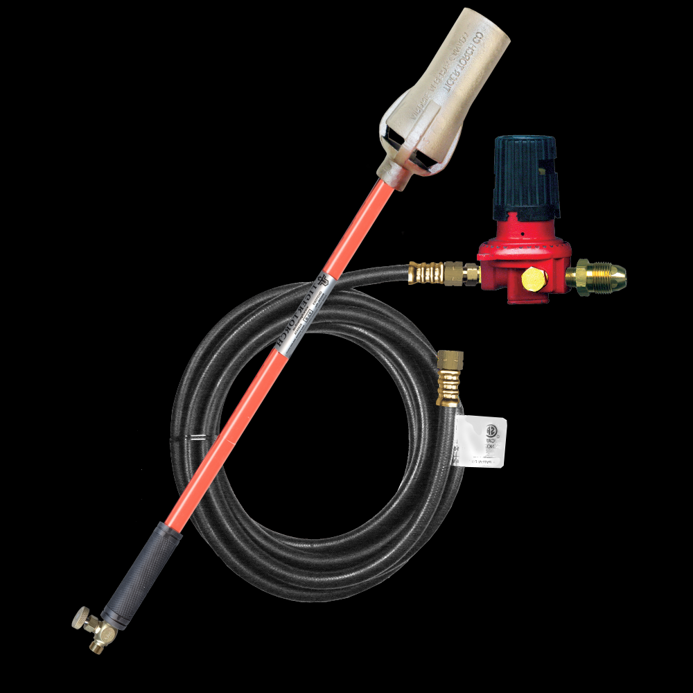 Propane Tiger Torch Kit;36in Torch;0-30psi adj Reg;20ft<span class=' ItemWarning' style='display:block;'>Item is usually in stock, but we&#39;ll be in touch if there&#39;s a problem<br /></span>