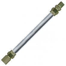 Fairview Ltd ACSB-375FM-24 - 3/8 ID (1/2 OD) SS FOR STATIONARY APPLIANCES 1/2 PIPE