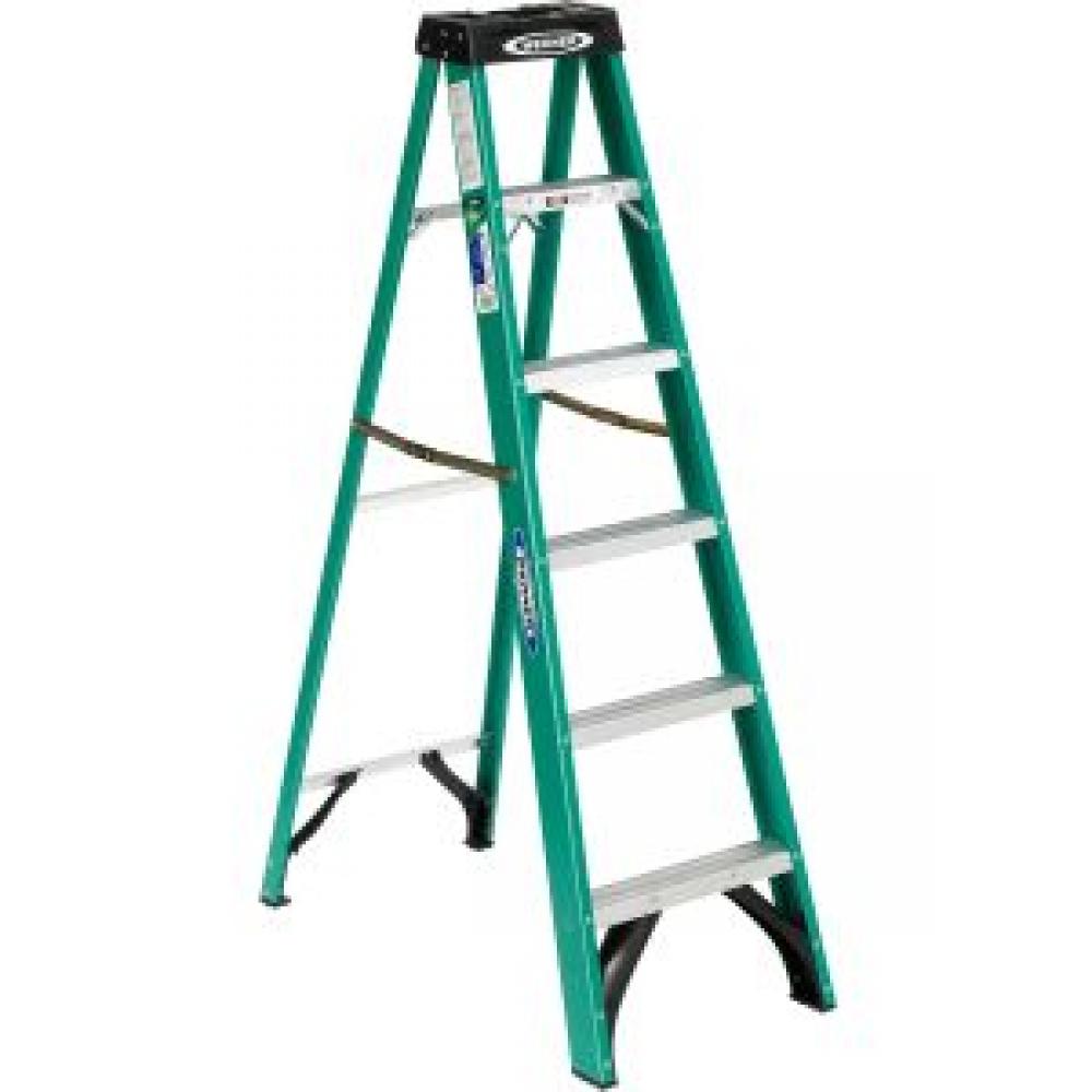 FS206 6ft Type II Fiberglass Single Sided Step Ladder<span class=' ItemWarning' style='display:block;'>Item is usually in stock, but we&#39;ll be in touch if there&#39;s a problem<br /></span>