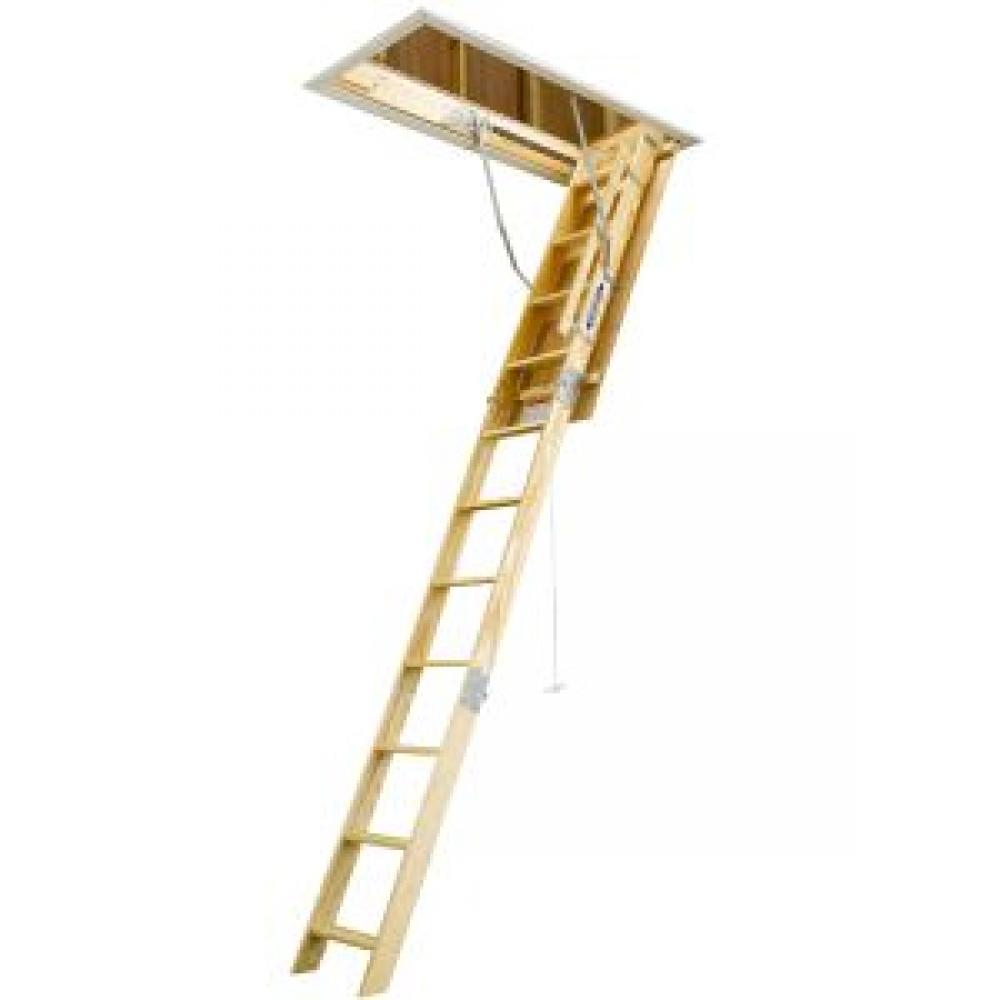 W2210 22.5in W x 54in L x 10ft H Ceiling Wood Attic Ladder<span class=' ItemWarning' style='display:block;'>Item is usually in stock, but we&#39;ll be in touch if there&#39;s a problem<br /></span>