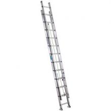 Werner-Ladder D1224-2ca - D1224-2 24ft Type II Aluminum D-Rung Extension Ladder