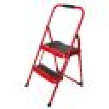 Werner-Ladder S322R-6 - S322R-1 2-Step Type III Red and Black Steel Step Stool