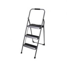 Werner-Ladder S323-6ca - S323-6 3-Step Type II Black/Silver Steel Step Stool