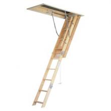 Werner-Ladder W2208ca - W2208 22.5in W x 54in L x 8ft H Ceiling Wood Attic Ladder