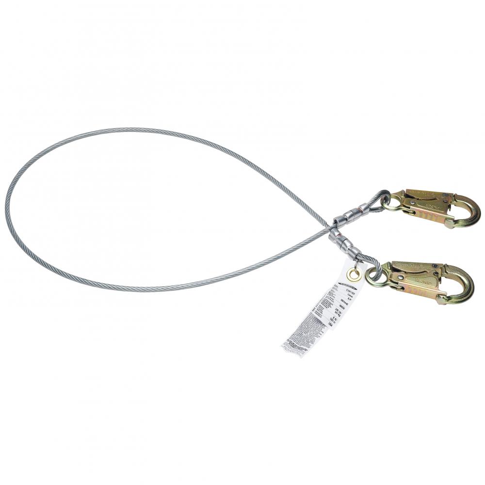 4ft Cable Positioning Laynard (1/4in Vinyl Cable, Snaphook)<span class=' ItemWarning' style='display:block;'>Item is usually in stock, but we&#39;ll be in touch if there&#39;s a problem<br /></span>