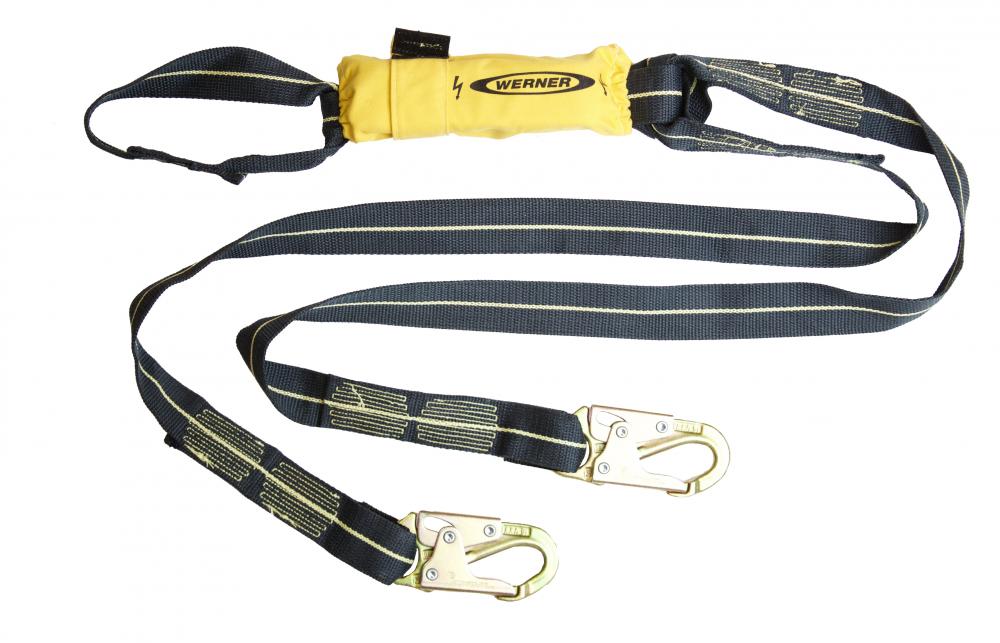 C913100 Arc Flash Twinleg Lanyard (Kevlar Web, Loop, Snap Hook)<span class=' ItemWarning' style='display:block;'>Item is usually in stock, but we&#39;ll be in touch if there&#39;s a problem<br /></span>