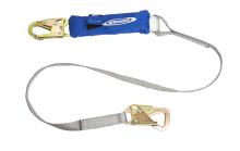 Werner Fall Protection C311701 - C311701 6ft DeCoil Tie-Back Single Leg Lanyard (DCELL Shock Pack, Tie-Back Hook,