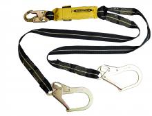 Werner Fall Protection C911200 - C911200 Arc Flash Twinleg Lanyard (Kevlar Web, Snap Hook, Rebar Hook)